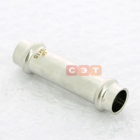 Муфта надвижная пресс нержавеющая  15 х 15  UniFitt